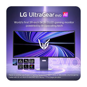 LG 39" UltraGear™ evo GX9, World's First 39" 5K2K OLED Gaming Monitor, Black