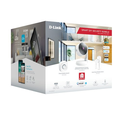 D-Link DCS-8331KT smart home security kit ZigBee/Bluetooth/Wi-Fi