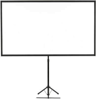 EPSON 80 PORTABLE TRIPOD PROJECTOR SCREEN WIDESCREEN INCL SHOULDER BAG