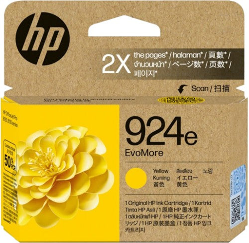 HP HP 924e EvoMore Yellow Original Ink Cartridge