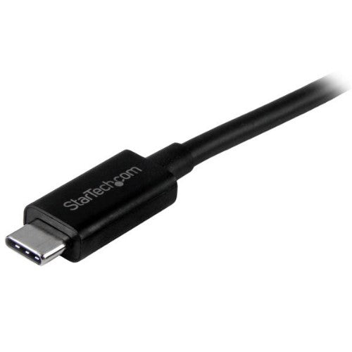 StarTech.com 3ft (1m) USB-C Cable, USB 10Gbps, 60W (3A) Power Delivery, 8K 60Hz / 4K 144Hz DP Alt Mode, USB-IF Certified - Thunderbolt Compatible