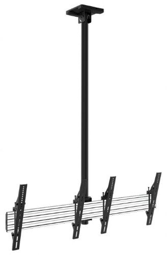Atdec ADBS-2X1-12TC signage display mount Black, Silver