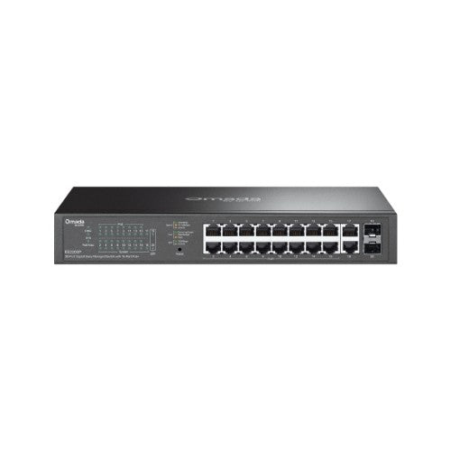 OMADA ES220GP network switch Managed Gigabit Ethernet (10/100/1000) Power over Ethernet (PoE) Black