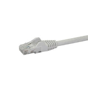 StarTech.com 2m CAT6 Ethernet Cable - White CAT 6 Gigabit Ethernet Wire -250MHz 100W PoE RJ45 UTP Network/Patch Cord Snagless w/Strain Relief Individually Tested