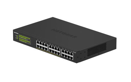NETGEAR GS324P Unmanaged Gigabit Ethernet (10/100/1000) Power over Ethernet (PoE) Black
