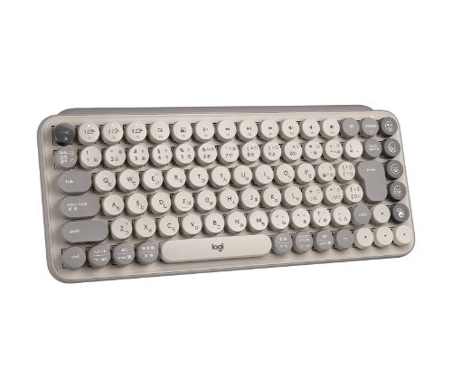 Logitech 920-011226 keyboard Universal Bluetooth QWERTY English Grey, Sand