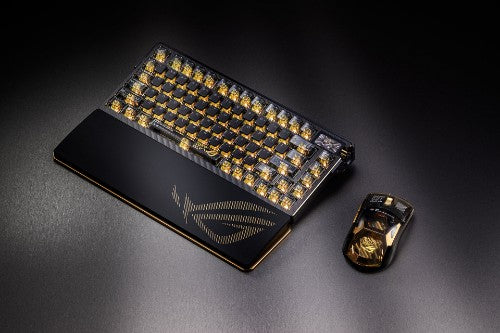ASUS ROG Azoth Extreme Edition 20 keyboard Gaming USB + RF Wireless + Bluetooth QWERTY English Black