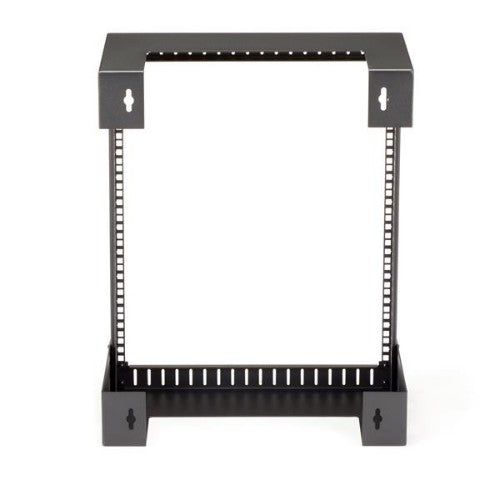 StarTech.com 2-Post 12U Heavy-Duty Wall-Mount Network Rack, 19" Open Frame Server Rack, 12" Deep, Wall Mount Data Rack for IT / AV / Patch Panel / Computer Equipment - Cage Nuts & Screws Included