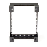 StarTech.com 2-Post 12U Heavy-Duty Wall-Mount Network Rack, 19" Open Frame Server Rack, 12" Deep, Wall Mount Data Rack for IT / AV / Patch Panel / Computer Equipment - Cage Nuts & Screws Included