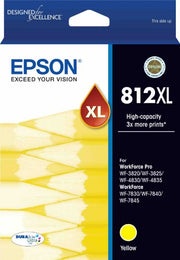 Epson 812XL ink cartridge 1 pc(s) High (XL) Yield Yellow