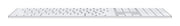 Apple Magic keyboard Universal USB + RF Wireless + Bluetooth QWERTY US English White