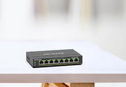 NETGEAR GS308EPP Managed L2/L3 Gigabit Ethernet (10/100/1000) Power over Ethernet (PoE) Black