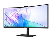 Samsung LS34C650VEEXXY computer monitor 86.4 cm (34") 3440 x 1440 pixels UltraWide Quad HD QLED Black