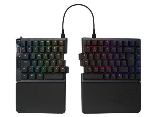 ASUS ROG Falcata keyboard Gaming USB + RF Wireless + Bluetooth QWERTZ German Black