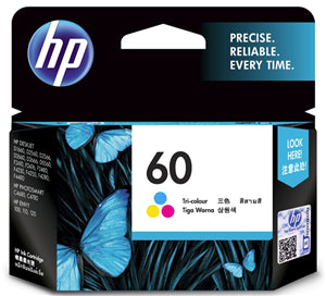 HP CC643WA NO 60 INK CARTRIDGE TRI-COLOUR