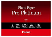 Canon PT-101 Pro Platinum Photo Paper A2 - 20 Sheets
