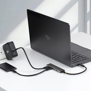 StarTech.com 4-Port USB-C Hub, 10Gbps, 100W PD Charging, 4x USB-C Ports, Overcurrent Protection, PCR Aluminum, For MacBook / Dell / ThinkPad / HP / iPad / Tablet