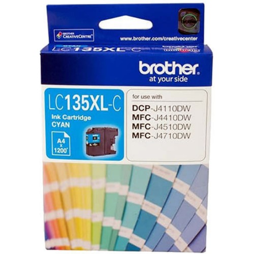 Brother LC135XLC ink cartridge 1 pc(s) Original Cyan