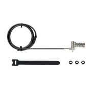 StarTech.com Universal Laptop Lock 6.6ft (2m), Security Cable For Notebook Compatible With Noble Wedge®/Nano/K-Slot; Keyless Combination Locking Cable, Anti-Theft Cut-Resistant Steel Cable - TAA