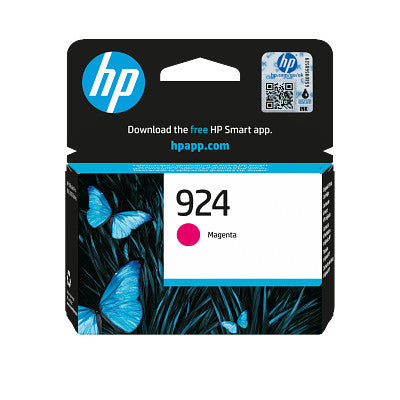 HP 924 MAGENTA ORIGINAL INK CART 400 PAGE YIELD FOR OJPRO 8139E 8138E 8120E 8120