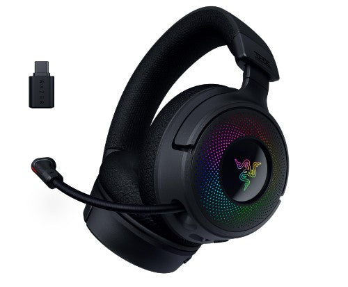 Razer Kraken V4 Headset Wireless Head-band Gaming USB Type-A Bluetooth Black