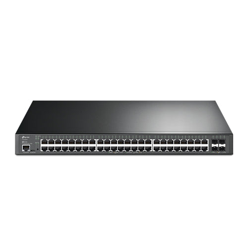 TP-Link Omada 48-Port Gigabit and 4-Port 10GE SFP+ L2+ Managed Switch with 48-Port PoE+