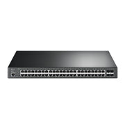 TP-Link Omada 48-Port Gigabit and 4-Port 10GE SFP+ L2+ Managed Switch with 48-Port PoE+