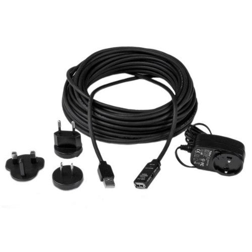 StarTech.com 15m USB 2.0 Active Extension Cable - M/F - TAA