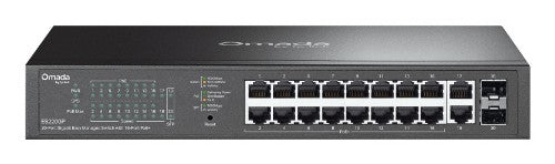 OMADA ES220GP network switch Managed Gigabit Ethernet (10/100/1000) Power over Ethernet (PoE) Black