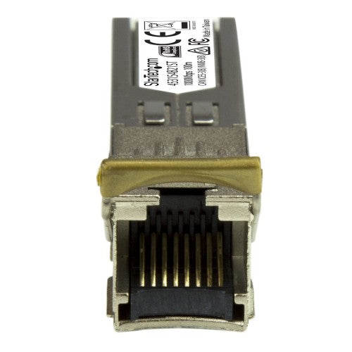 StarTech.com HPE 453154-B21 Compatible SFP Module - 1000BASE-T - SFP to RJ45 Cat6/Cat5e - 1GE Gigabit Ethernet SFP - RJ-45 100m - HPE 6120XG, 6120G, Flex Fabric - TAA