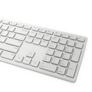 DELL KM5221W-WH keyboard Mouse included Office RF Wireless US International White