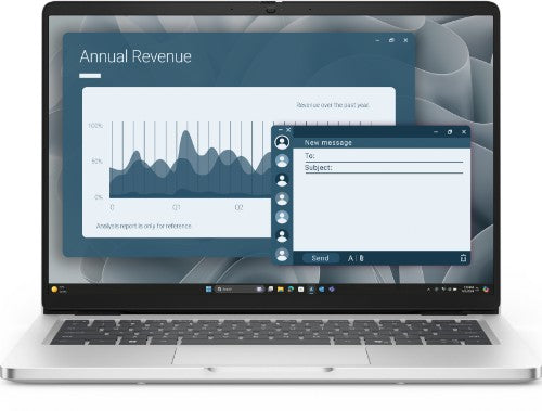 DELL Pro 14 PC14255 AMD Ryzen AI 5 PRO PRO 340 Laptop 35.6 cm (14") Full HD+ 16 GB DDR5-SDRAM 512 GB SSD Wi-Fi 6E (802.11ax) Windows 11 Pro Silver