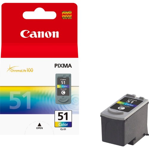 Canon CL51VP ink cartridge 1 pc(s) Original High (XL) Yield Cyan, Magenta, Yellow