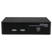 StarTech.com 2 Port Professional USB DisplayPort KVM Switch with Audio - TAA