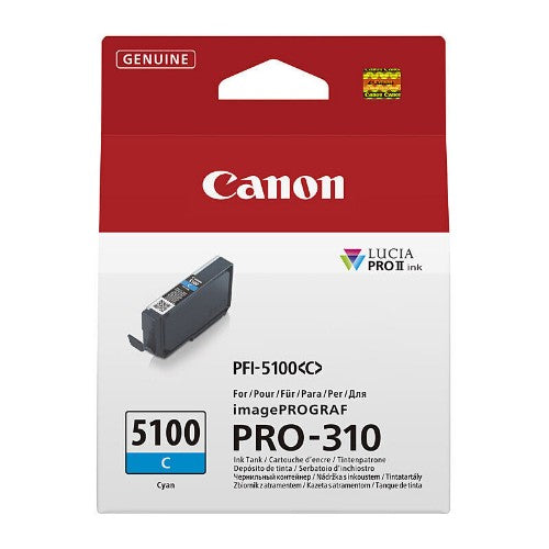 Canon INK TANK PFI-5100 C - INK CARTRIDGE FOR PRO-310