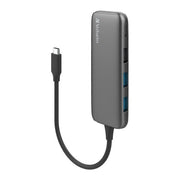 Verbatim 66603 interface hub USB 3.2 Gen 1 (3.1 Gen 1) Type-C 5000 Mbit/s Grey