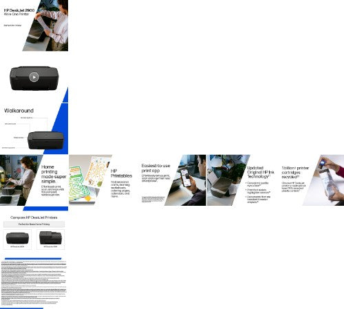 HP DeskJet 2921 Wireless All-in-One Color Printer