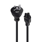 ALOGIC 2m AUS 3 Pin Plug to IEC C5 Power Cable _ In PPE Bag