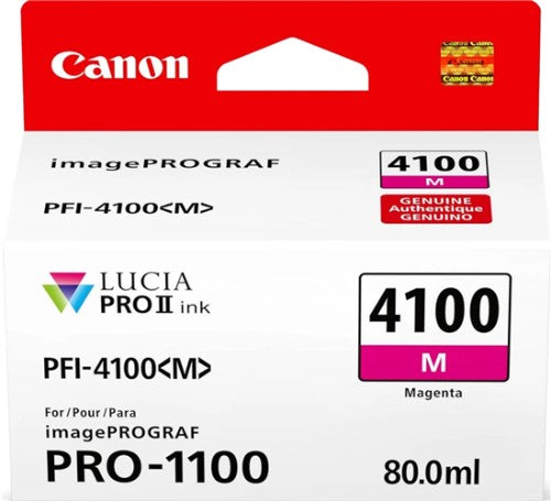 Canon PFI-4100M MAGENTA INK TANK FOR PRO-1100 80ML