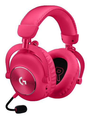Logitech G 981-001276 headphones/headset Wireless Head-band Gaming Bluetooth Magenta