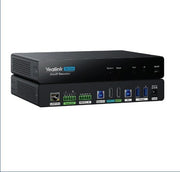 Yealink DE300,AV over IP, 4K@60Hz4:4:4,USB 3.0 capture for MTR,Seamless 2x2 Video Matrix Switching,Multiple USB Connectivity,HDCP 2.3,Gigabit Ethernet