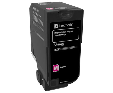 Lexmark 74C60M0 toner cartridge 1 pc(s) Original Magenta