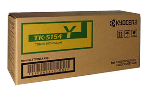 KYOCERA TK-5154Y YELLOW TONER FOR M6535CIDN/P6035CDN - 10K