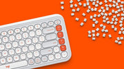 Logitech POP Icon Keys keyboard Universal Bluetooth QWERTY English White