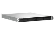 QNAP TS-464U-RP NAS Rack (1U) Intel® Celeron® N5095 8 GB DDR4 0 TB QNAP Turbo System Aluminium, Black