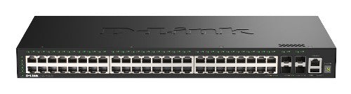 D-Link 52-Port Gigabit Stackable Smart Managed Switch with 4 x 10G SFP+ Ports