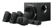 Logitech 980-000470 speaker set 500 W Universal Black 5.1 channels 2-way 67 W