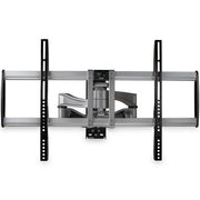 StarTech.com Full Motion TV Wall Mount - Heavy Duty Articulating TV Wall Mount Bracket for 32" to 75" (165lb/75kg) VESA Display - Universal Adjustable Tilt/Swivel Flat Screen Arm - Silver - TAA
