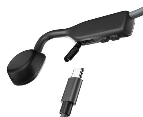 SHOKZ OpenMove Headphones Wireless Neck-band Sports Bluetooth Grey
