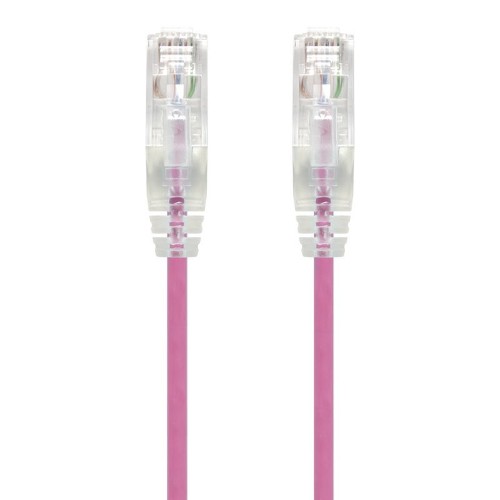ALOGIC 1m Pink Series Alpha Ultra Slim Cat6 Network Cable, UTP, 28AWG
